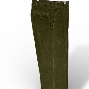 Dockers Men's Corduroy Pants in Forest Green Sz 34X32 Pre-Loved.